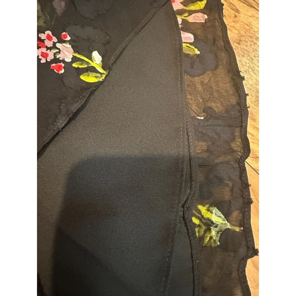 Kate‎ Spade New York Floral Dress – Size 2 – Sheer Overlay